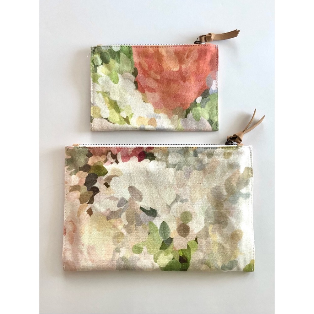 🆕 MINTED Spring Bloom Catch-All Pouch Set w/Personalization “Sissy” - Picture 6 of 6